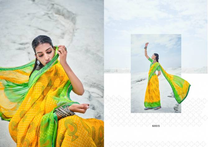  Kashvi Agastya Silk Latest Designer Casual Wear Georgette With Fancy Less Printed Saree Collection